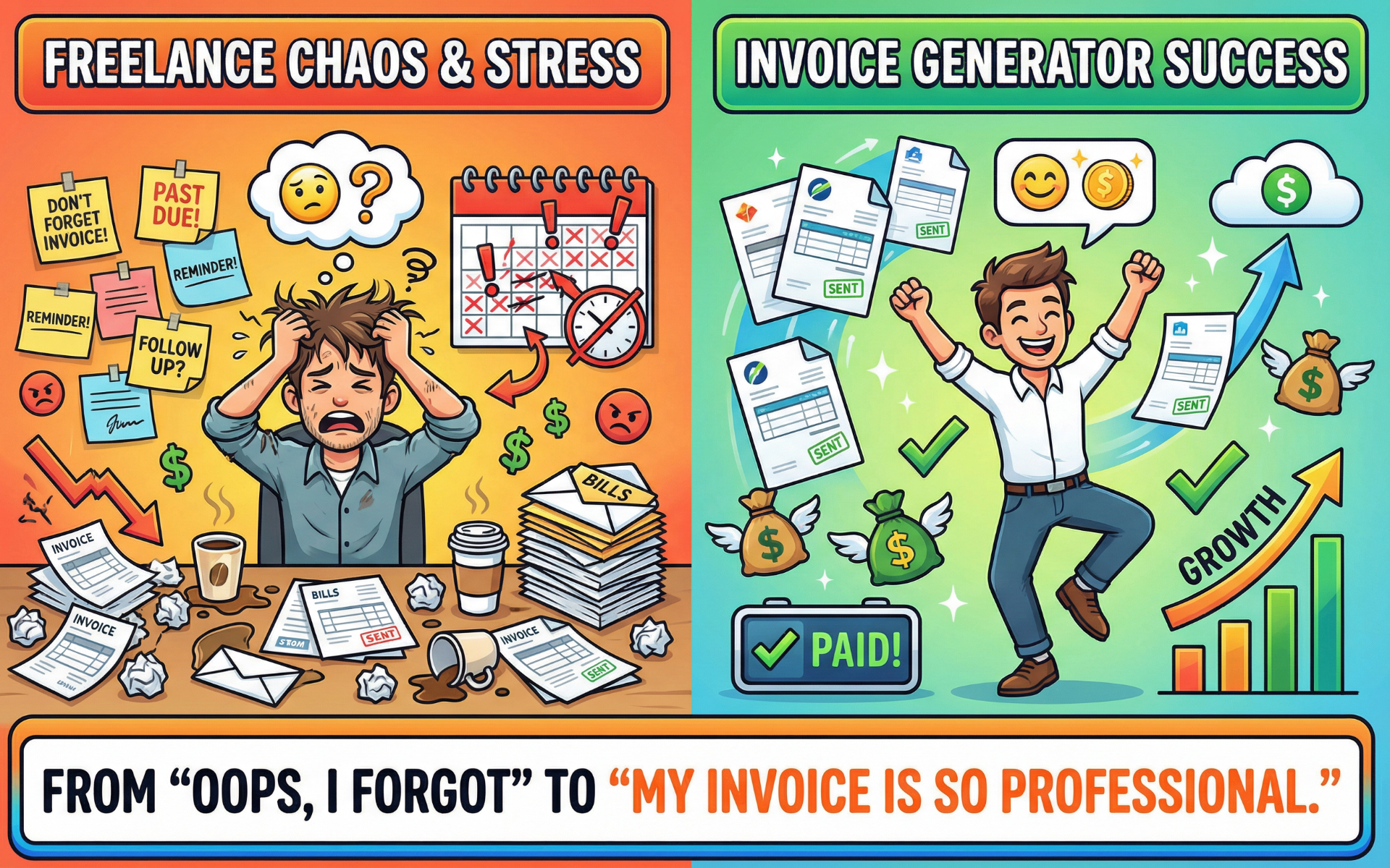 The Freelancer's Guide to NOT Getting Ghosted by Your Own Invoices